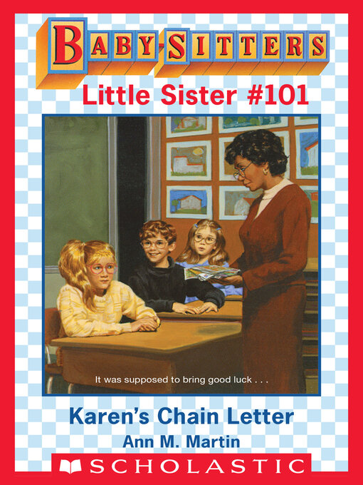 Title details for Karen's Chain Letter by Ann M. Martin - Available